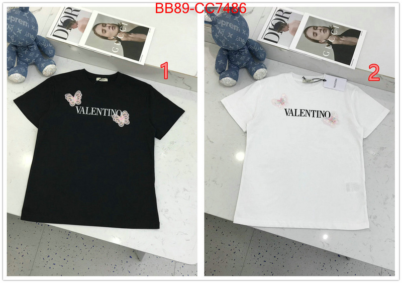 Clothing-Valentino replica shop ID: CC7486 $: 89USD