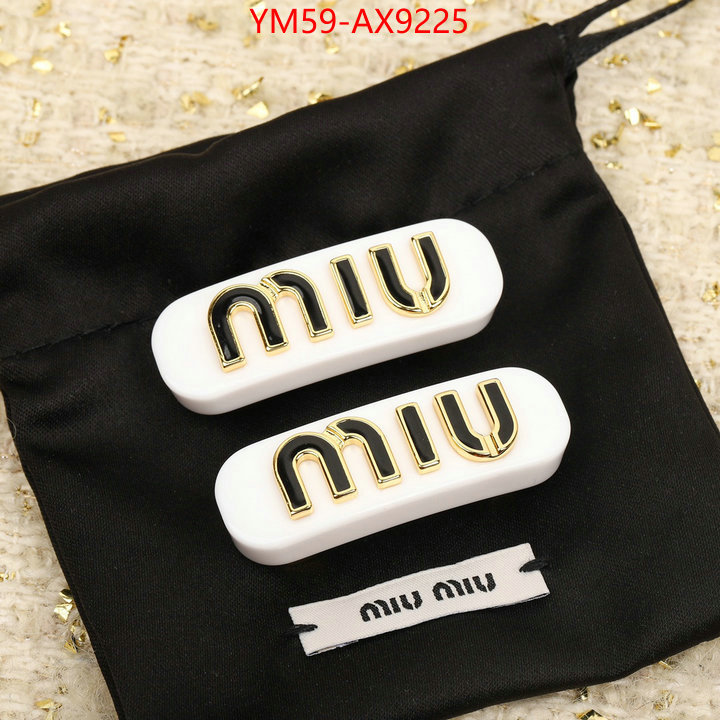 Hair band-MIU MIU aaaaa+ quality replica ID: AX9225 $: 59USD