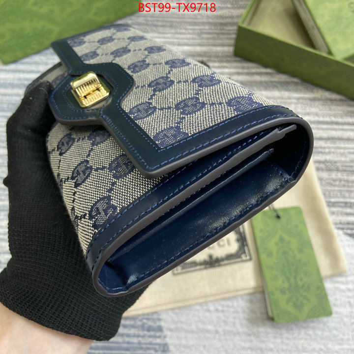 Gucci Bags(TOP)-Wallet- replica aaaaa+ designer ID: TX9718 $: 99USD,