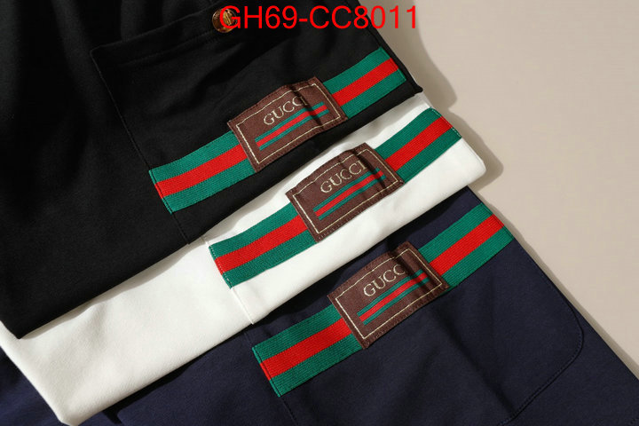 Clothing-Gucci best replica 1:1 ID: CC8011 $: 69USD