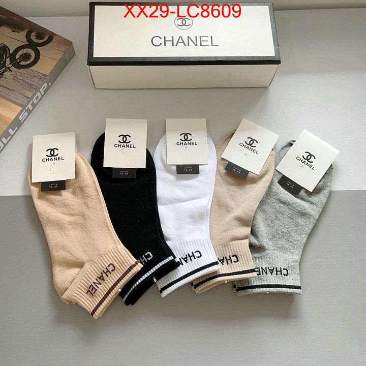 Sock-Chanel unsurpassed quality ID: LC8609 $: 29USD