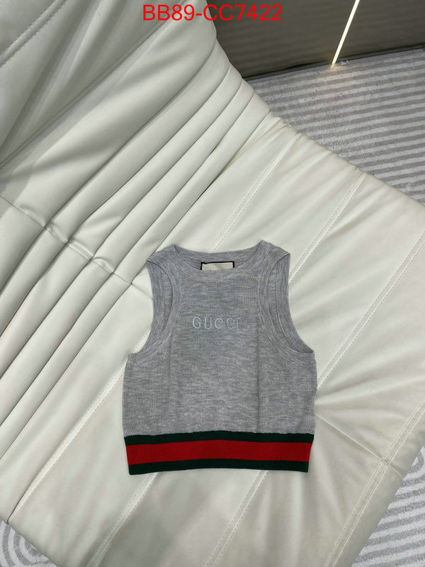 Clothing-Gucci buy sell ID: CC7422 $: 89USD