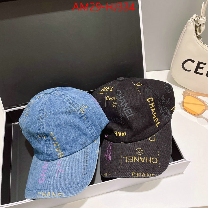 Cap (Hat)-Chanel buy best high-quality ID: HJ334 $: 29USD