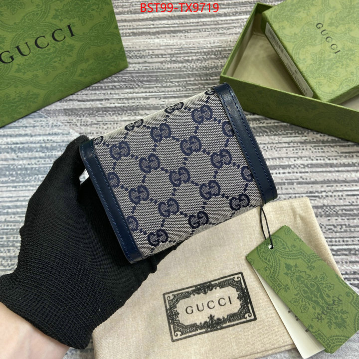 Gucci Bags(TOP)-Wallet- best like ID: TX9719 $: 99USD,