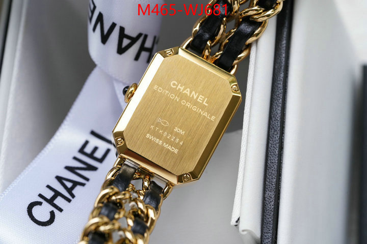 Watch(TOP)-Chanel mirror copy luxury ID: WJ681 $: 465USD