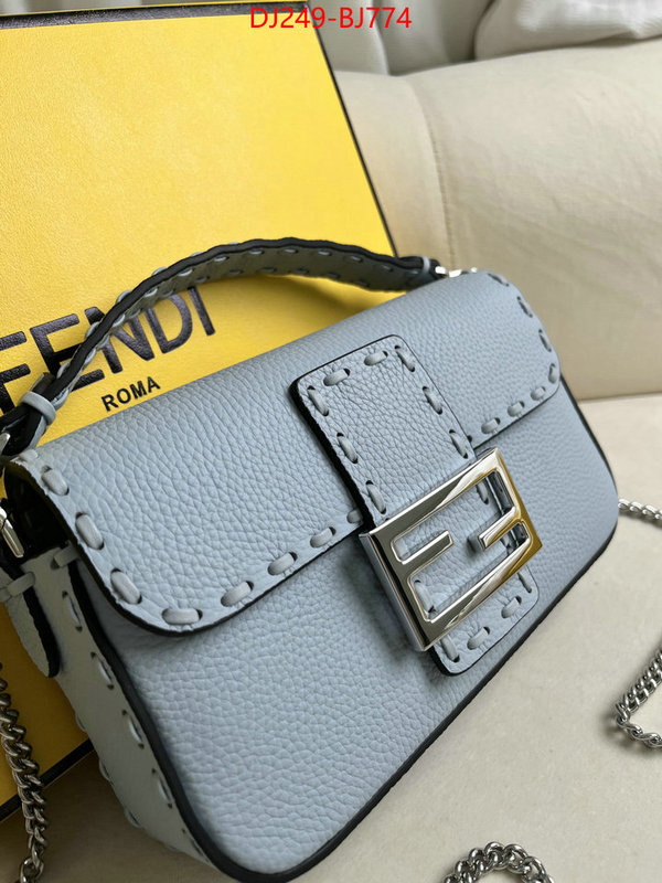 Fendi Bags(TOP)-Baguette top perfect fake ID: BJ774 $: 249USD,