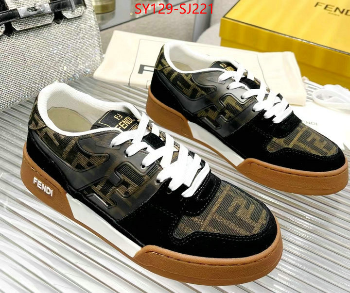 Men Shoes-Fendi aaaaa replica ID: SJ221 $: 129USD