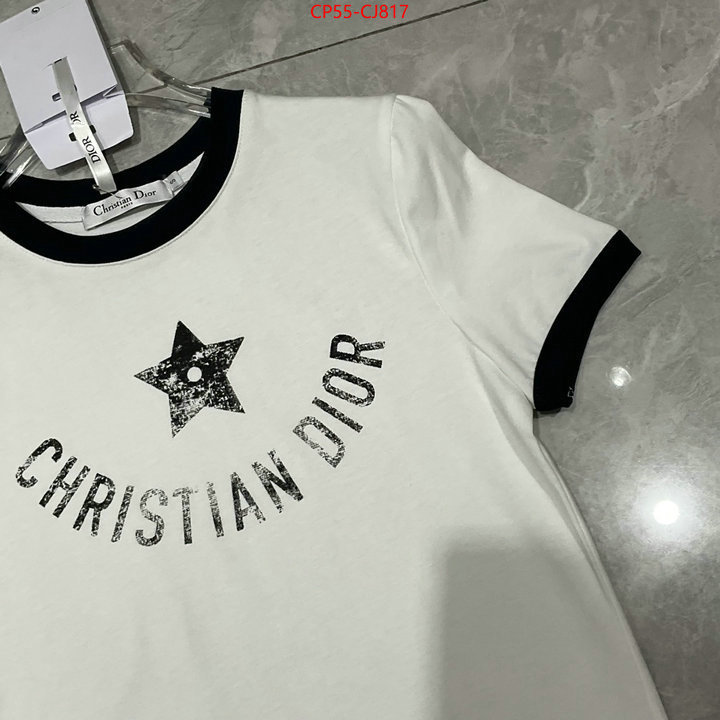 Clothing-Dior designer high replica ID: CJ817 $: 55USD