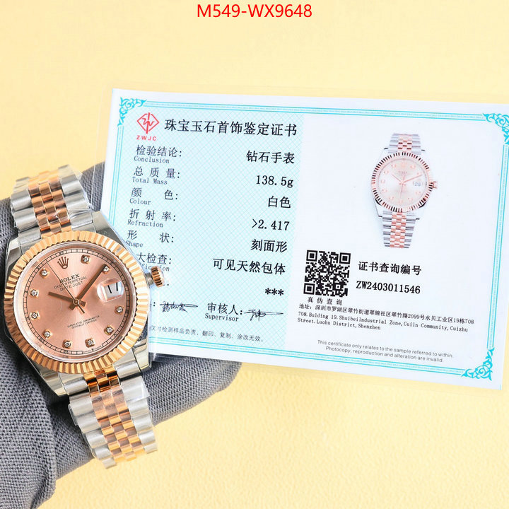 Watch(TOP)-Rolex aaaaa quality replica ID: WX9648 $: 549USD