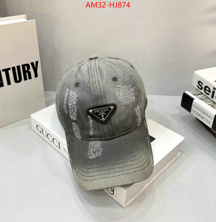 Cap (Hat)-Prada buy luxury 2024 ID: HJ874 $: 32USD