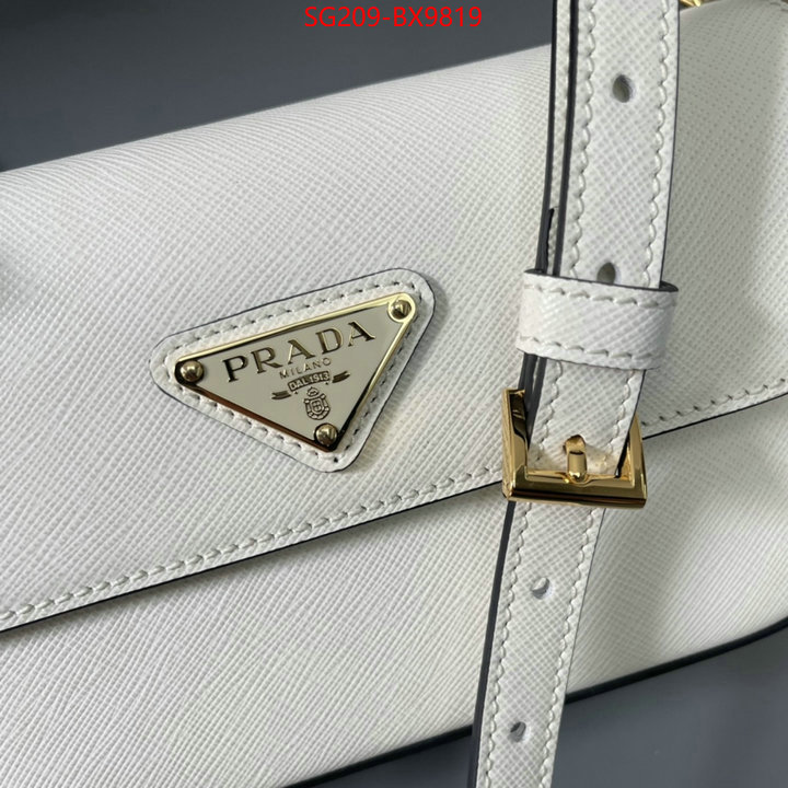 Prada Bags(TOP)-Crossbody- best wholesale replica ID: BX9819 $: 209USD,