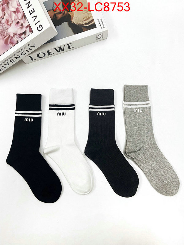 Sock-Miu Miu designer fashion replica ID: LC8753 $: 32USD