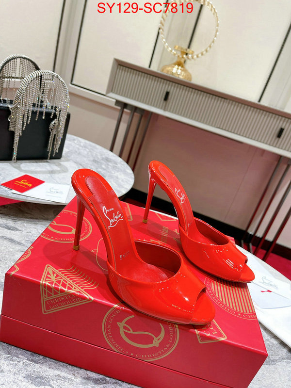 Women Shoes-Christian Louboutin buy cheap replica ID: SC7819 $: 129USD