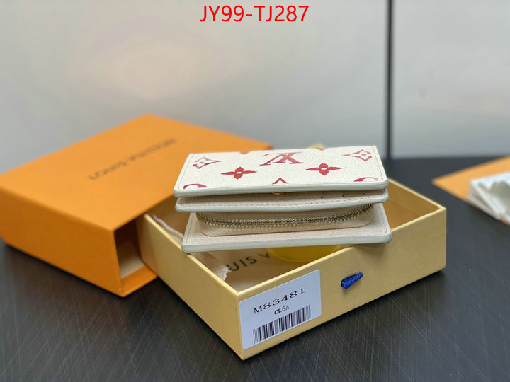 LV Bags(TOP)-Wallet buy aaaaa cheap ID: TJ287 $: 99USD,