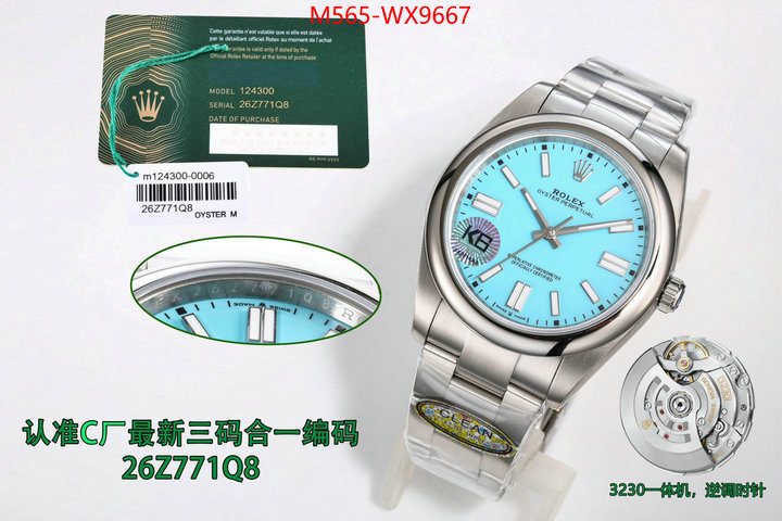 Watch(TOP)-Rolex designer high replica ID: WX9667 $: 565USD