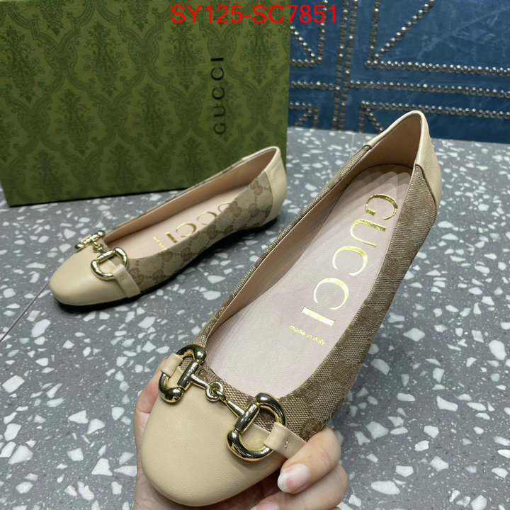 Women Shoes-Gucci replica aaaaa designer ID: SC7851 $: 125USD