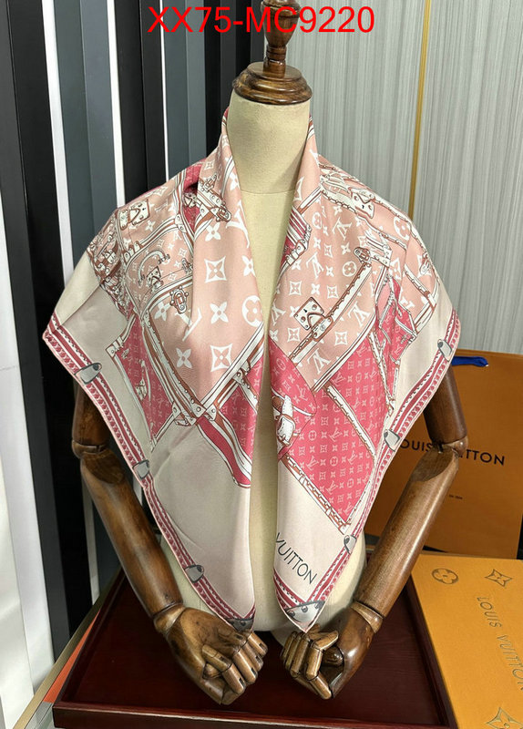 Scarf-LV 2024 luxury replicas ID: MC9220 $: 75USD