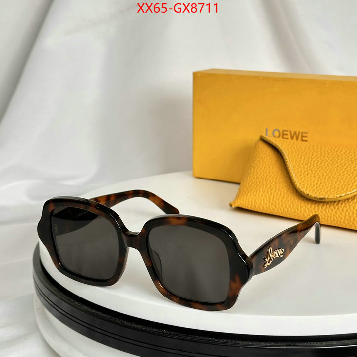 Glasses-Loewe fashion designer ID: GX8711 $: 65USD