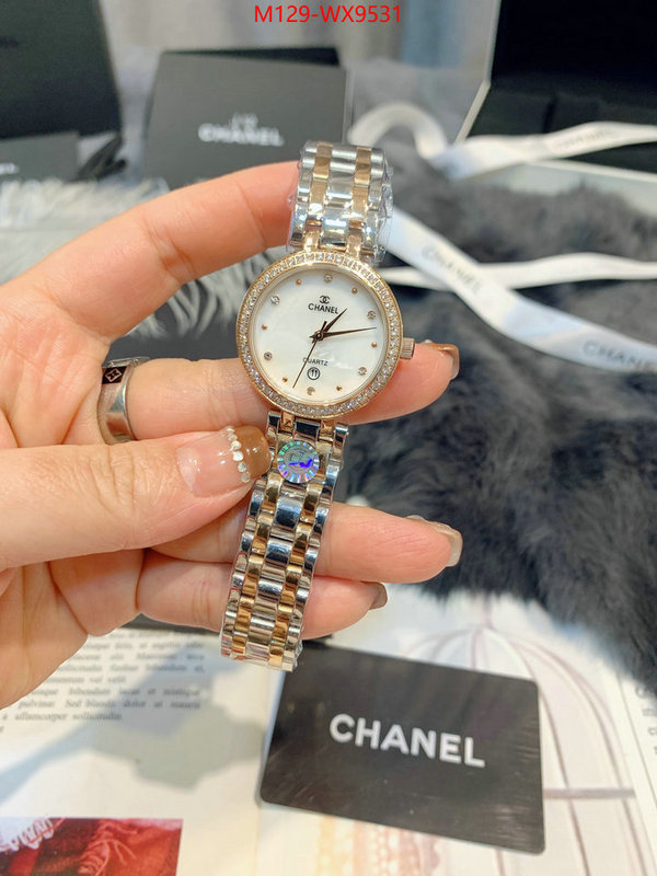 Watch(4A)-Chanel best wholesale replica ID: WX9531 $: 129USD