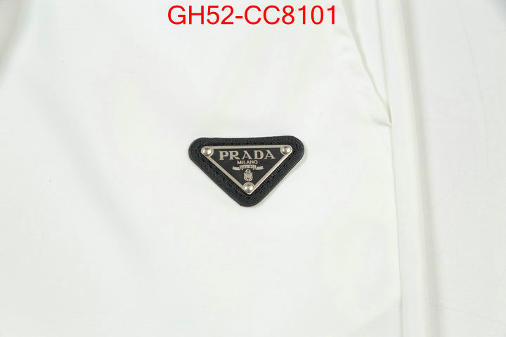 Clothing-Prada outlet sale store ID: CC8101 $: 52USD