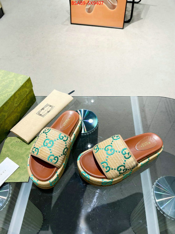 Women Shoes-Gucci wholesale designer shop ID: SX9407 $: 89USD