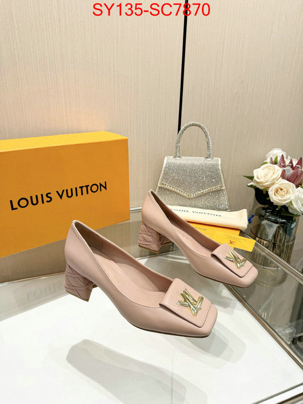 Women Shoes-LV best designer replica ID: SC7870 $: 135USD