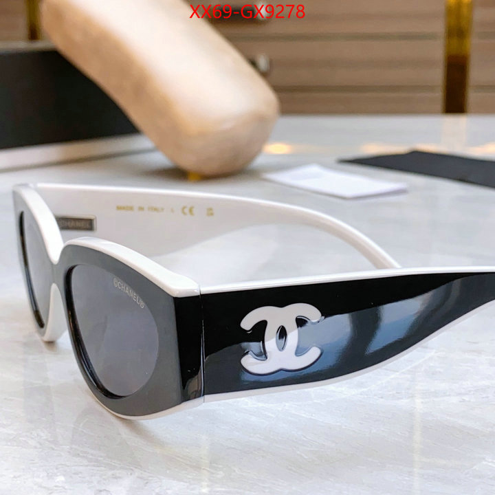 Glasses-Chanel 2024 luxury replicas ID: GX9278 $: 69USD