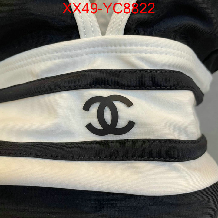 Swimsuit-Chanel from china 2024 ID: YC8822 $: 49USD