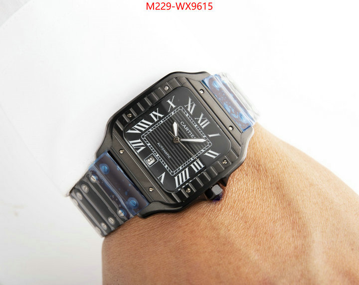 Watch(TOP)-Cartier buy 1:1 ID: WX9615 $: 229USD
