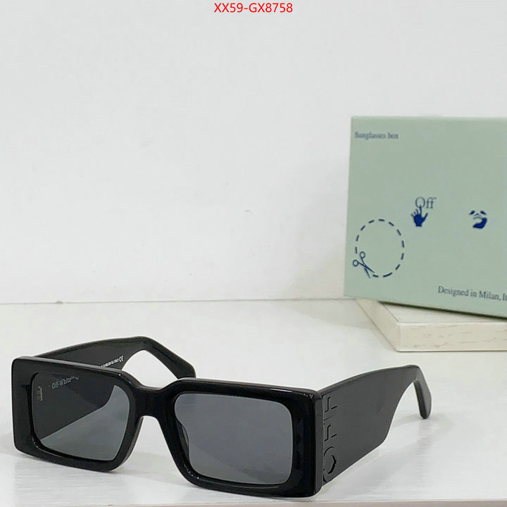 Glasses-Offwhite designer ID: GX8758 $: 59USD