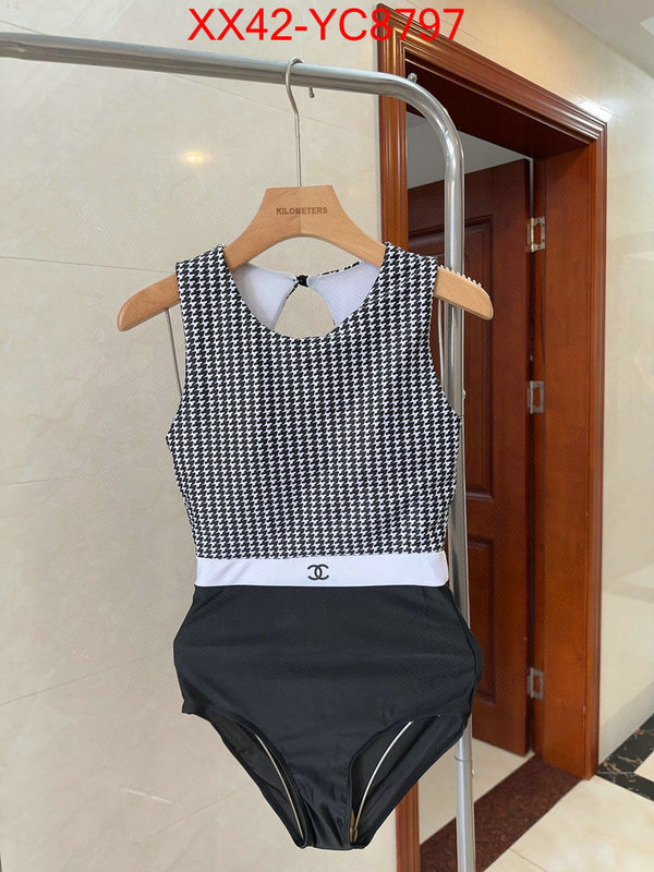 Swimsuit-Chanel buy cheap replica ID: YC8797 $: 42USD