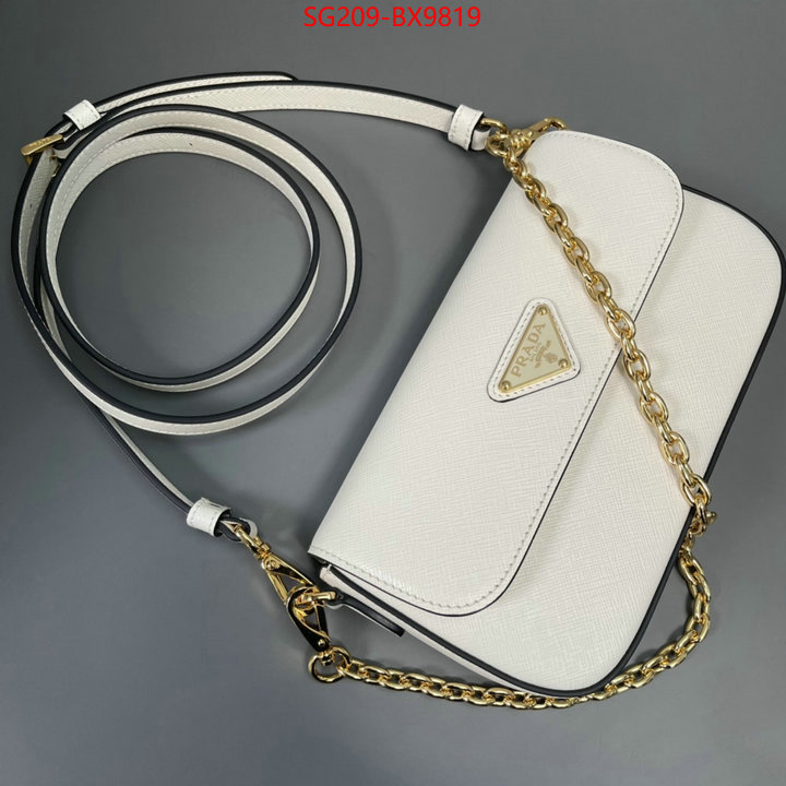 Prada Bags(TOP)-Crossbody- best wholesale replica ID: BX9819 $: 209USD,