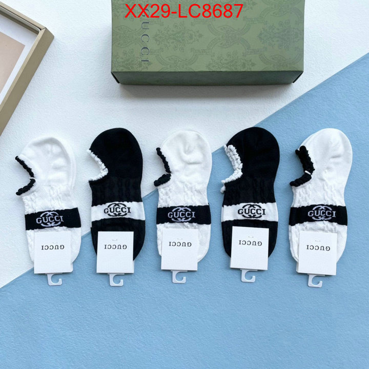 Sock-Gucci can i buy replica ID: LC8687 $: 29USD