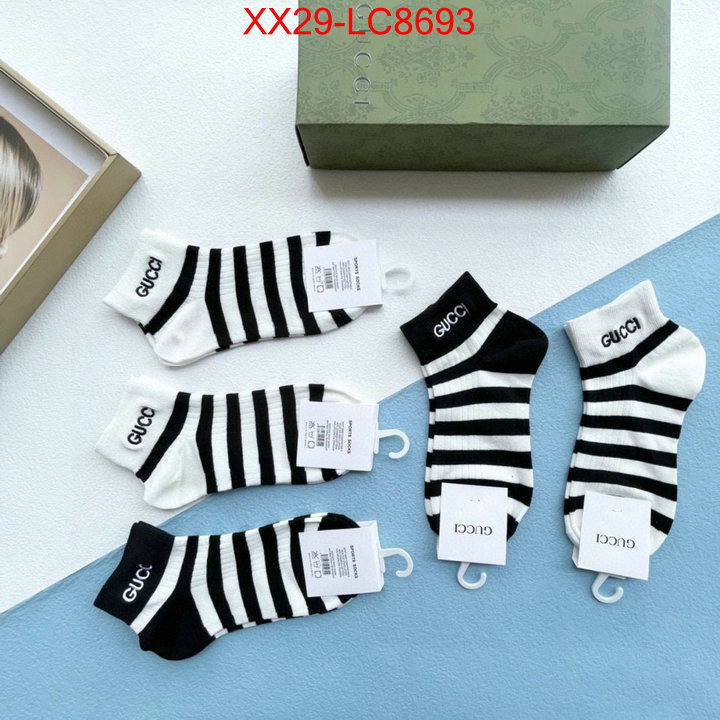 Sock-Gucci luxury 7 star replica ID: LC8693 $: 29USD