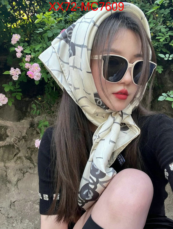 Scarf-Chanel where to find best ID: MC7609 $: 72USD