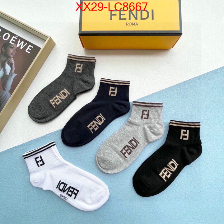 Sock-Fendi shop now ID: LC8667 $: 29USD