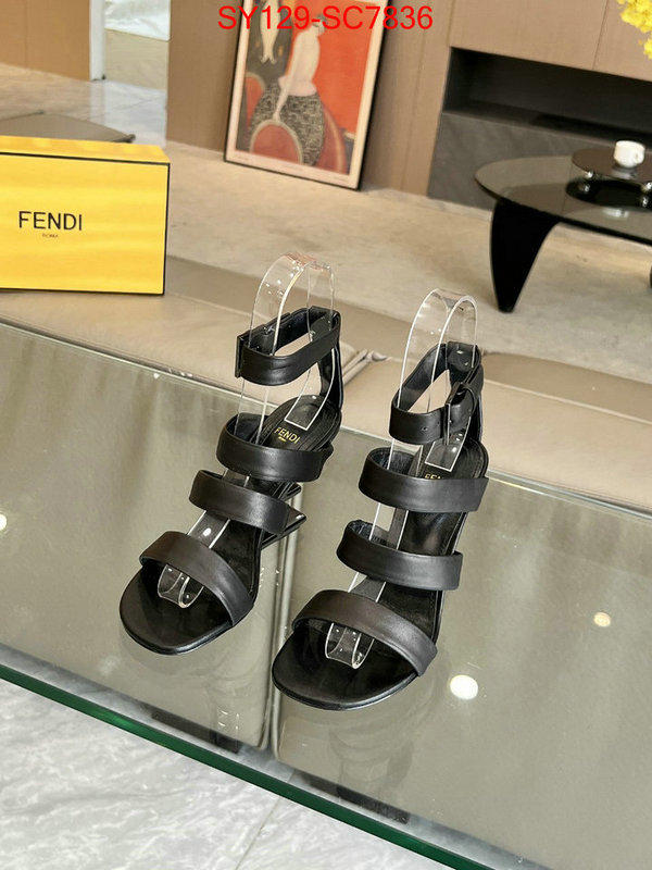 Women Shoes-Fendi is it ok to buy replica ID: SC7836 $: 129USD