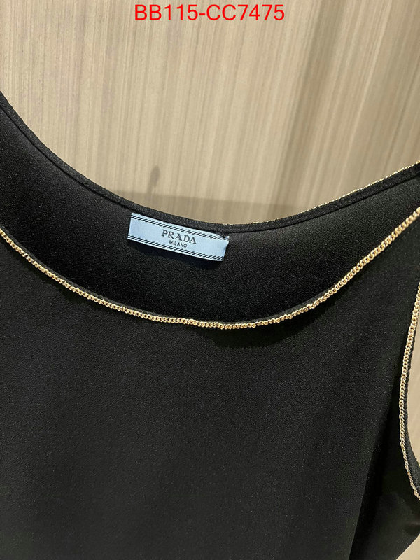 Clothing-Prada 2024 replica ID: CC7475 $: 115USD