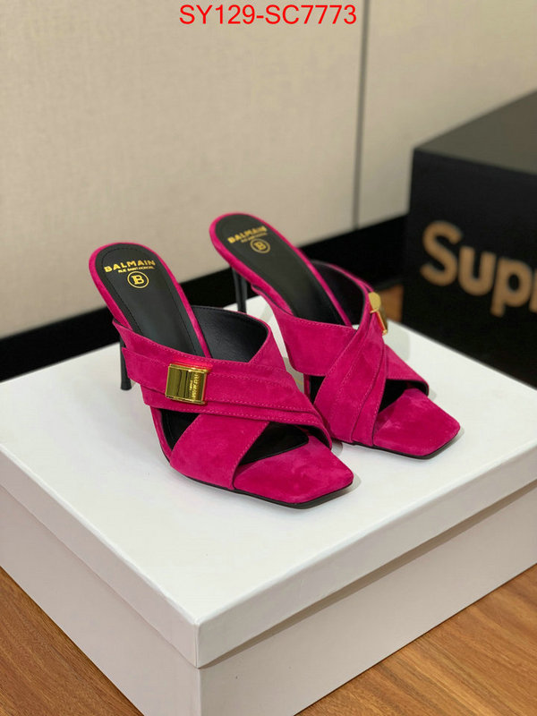 Women Shoes-Balmain shop designer replica ID: SC7773 $: 129USD