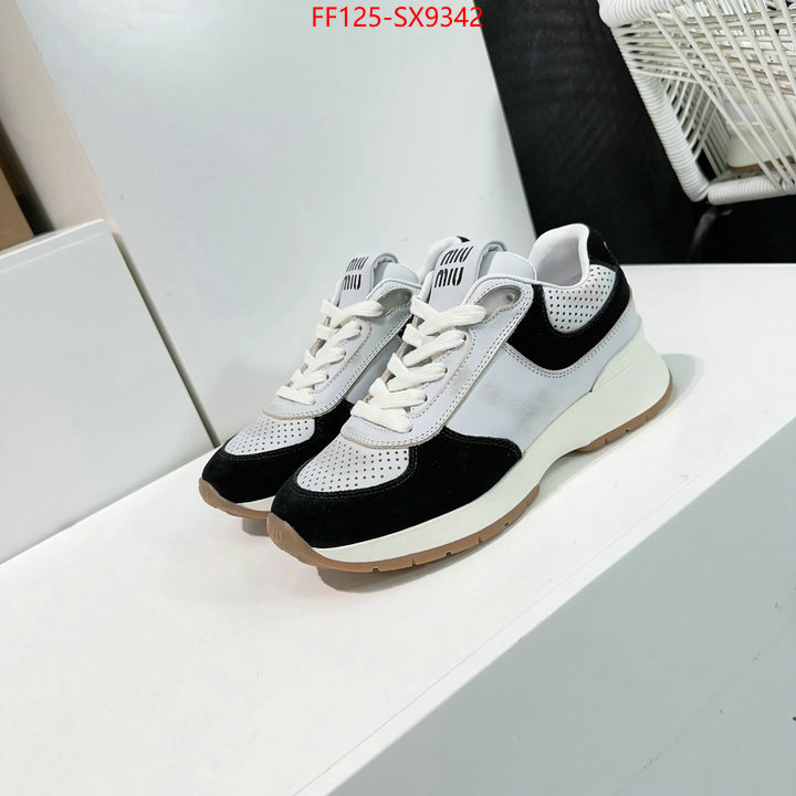 Women Shoes-Miu Miu 2024 luxury replicas ID: SX9342 $: 125USD