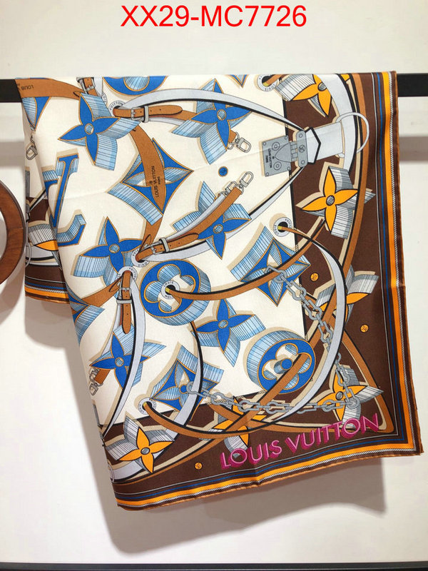 Scarf-LV 2024 replica wholesale cheap sales online ID: MC7726 $: 29USD