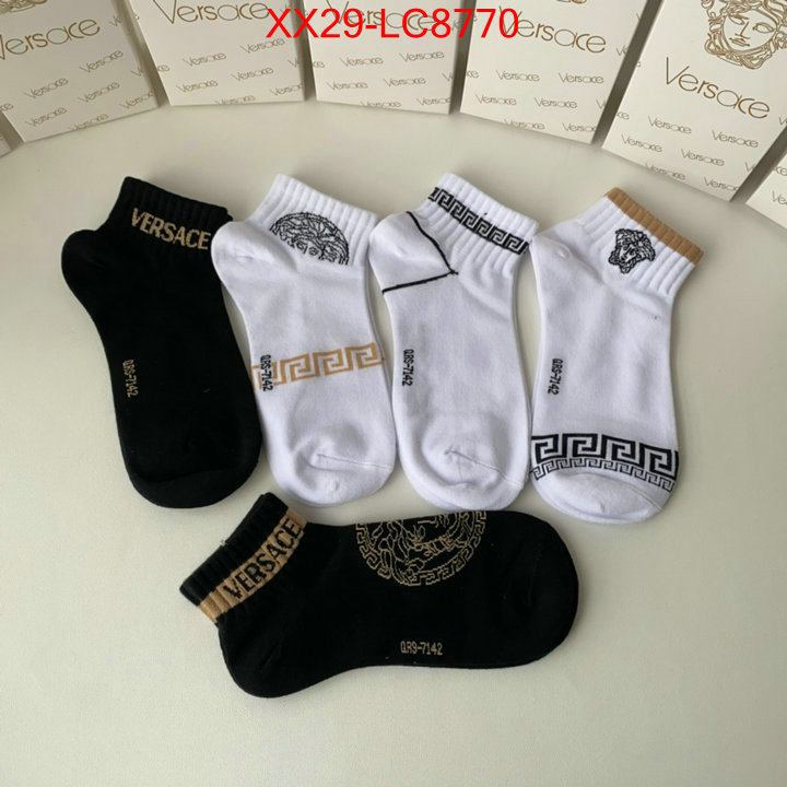 Sock-Versace luxury shop ID: LC8770 $: 29USD