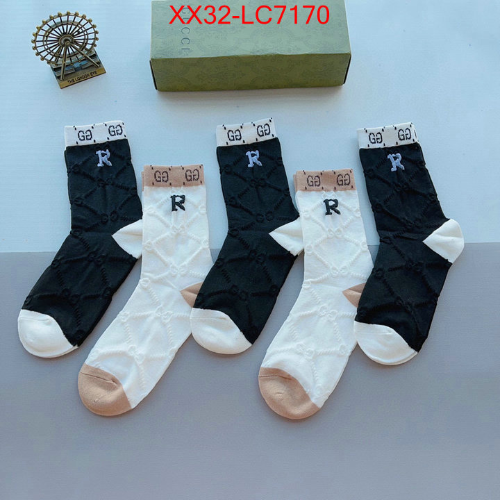 Sock-Gucci cheap wholesale ID: LC7170 $: 32USD