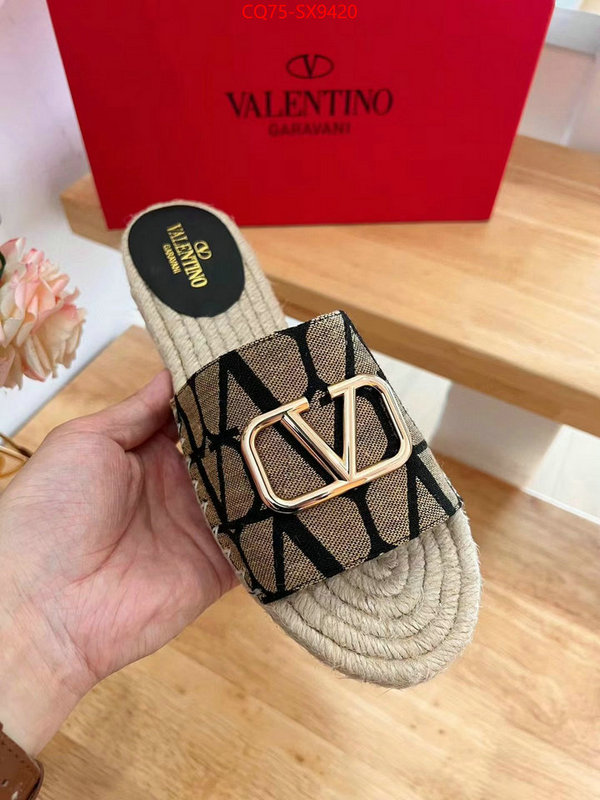 Women Shoes-Valentino what's the best to buy replica ID: SX9420 $: 75USD