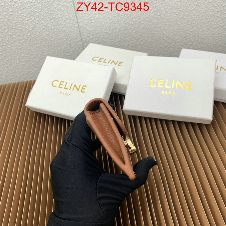 CELINE Bags(4A)-Wallet what is a counter quality ID: TC9345 $: 42USD,