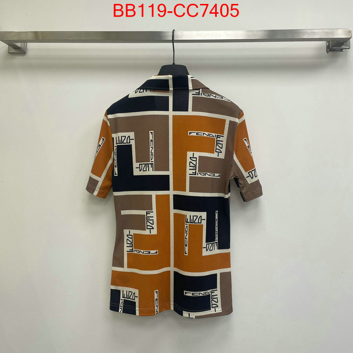 Clothing-Fendi cheap high quality replica ID: CC7405 $: 119USD