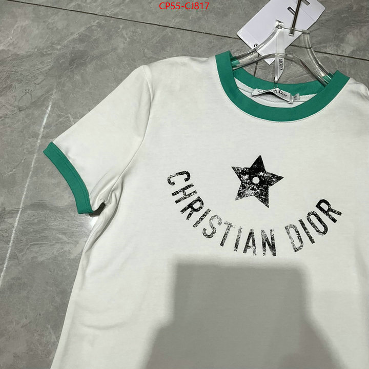 Clothing-Dior designer high replica ID: CJ817 $: 55USD