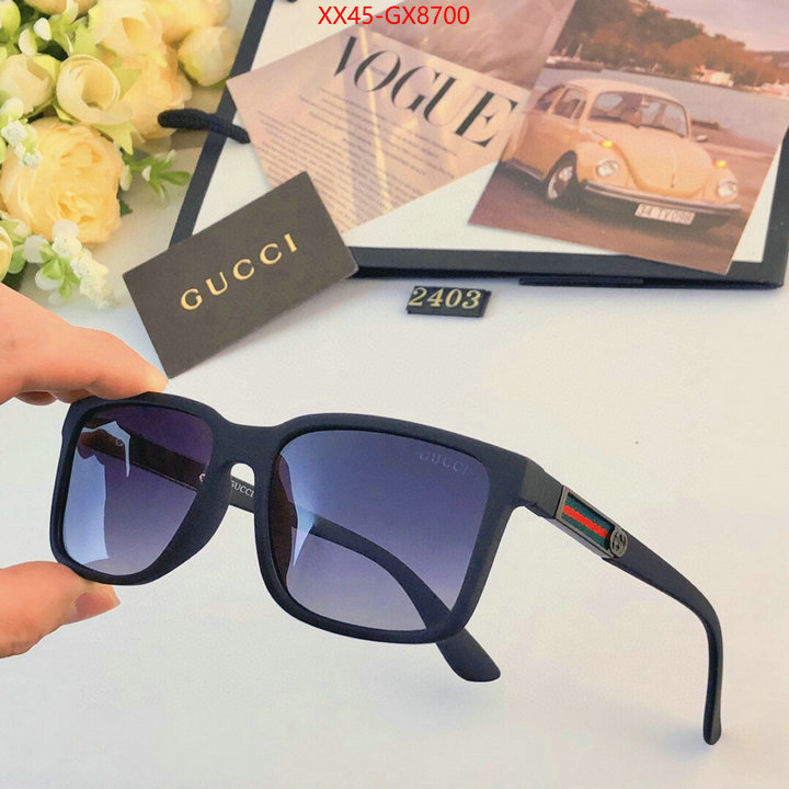 Glasses-Gucci shop the best high authentic quality replica ID: GX8700 $: 45USD