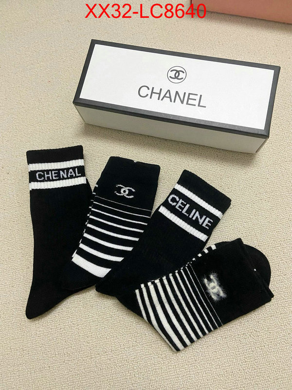 Sock-Chanel replica for cheap ID: LC8640 $: 32USD