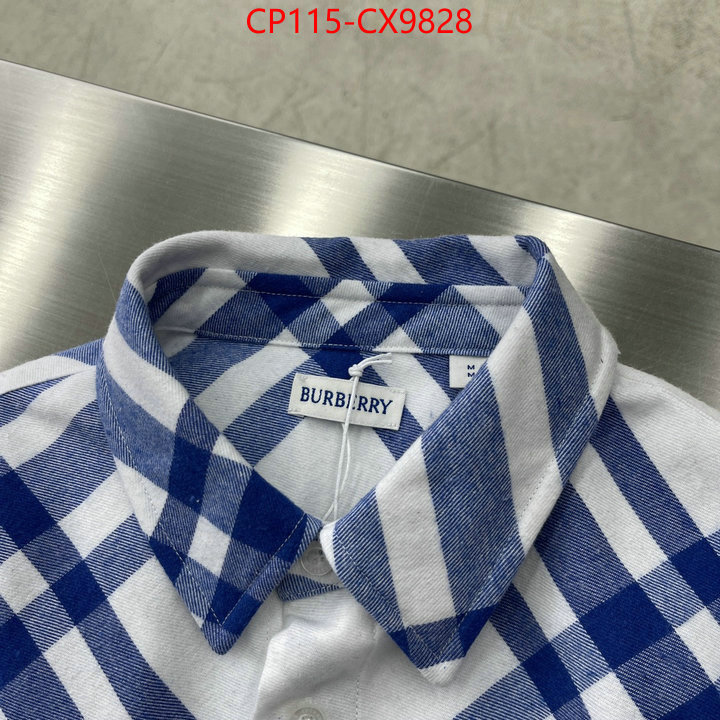 Clothing-Burberry best luxury replica ID: CX9828 $: 115USD